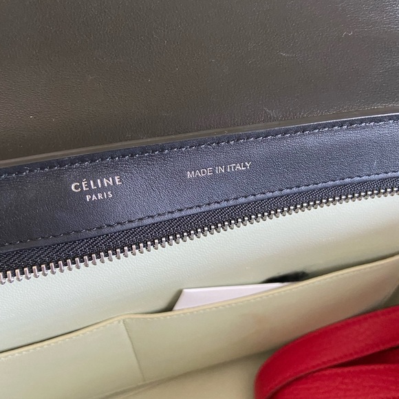 Celine trapeze with strap tricolor - Picture 11 of 13